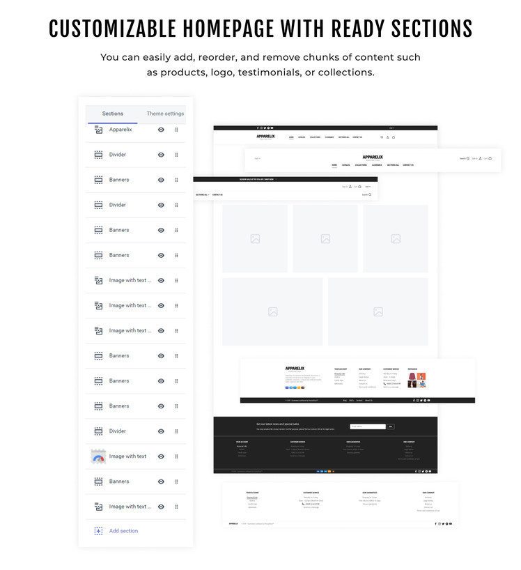 Apparelix Hookah Online eCommerce Template Shopify Theme #98574-3