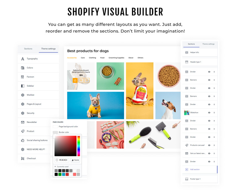 Apparelix Pets Online Store Template Shopify Theme #99605-3