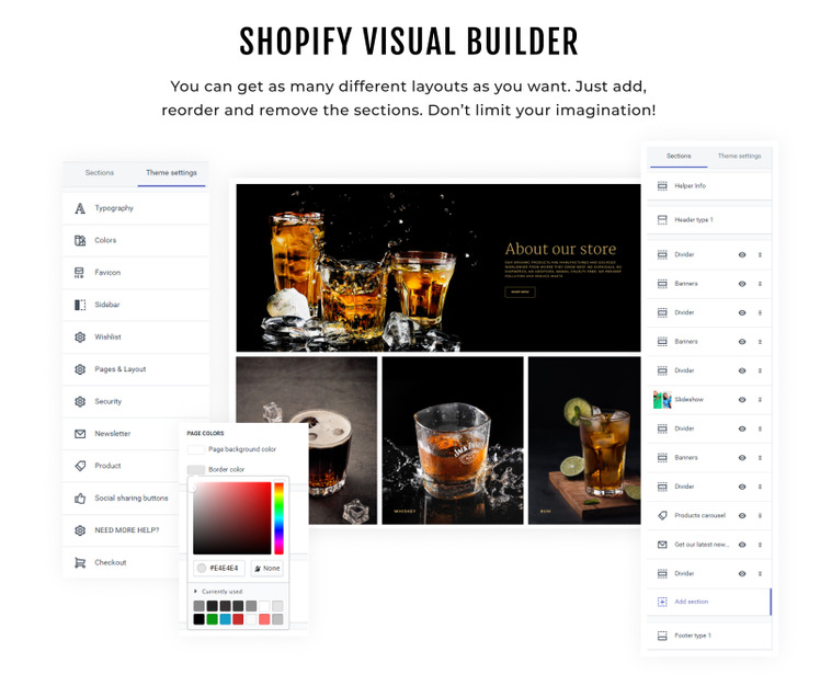 Apparelix Alcohol Online Store Template Shopify Theme #100372-3
