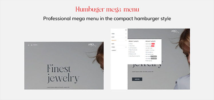 TM Aro Jewelry Store Shopify Theme #261997