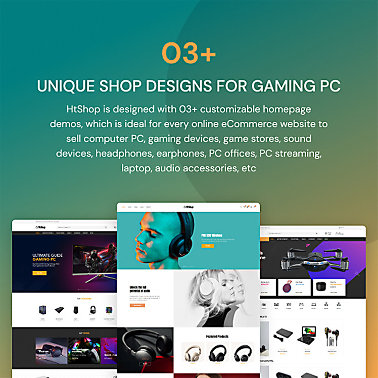 Ap Htshop Gaming Computer Marketplace Shopify Theme #325261