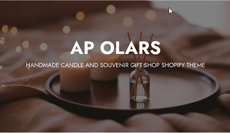 TM Olars Handmade Candle And Souvenir Gift Shop Shopify Theme #261541