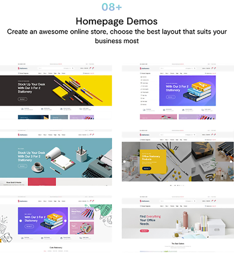 TM Stationero Ofice Supplies Shopify Theme #263910