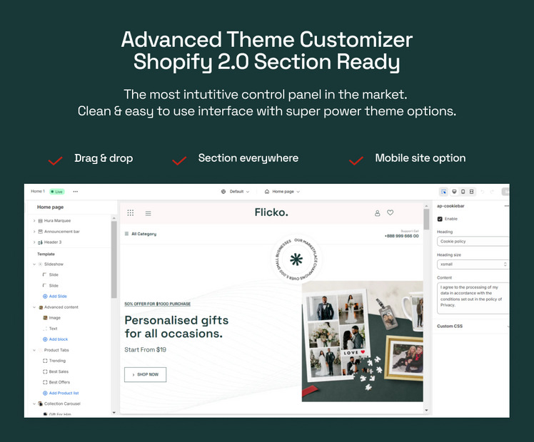 Ap Flicko Personalized Gifts Shopify Theme #416230