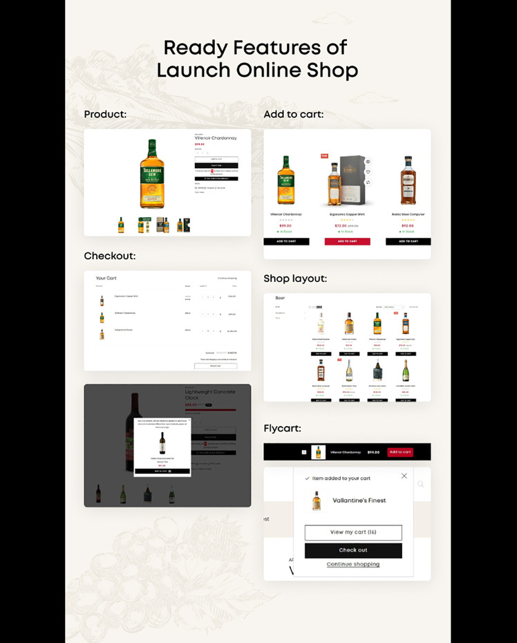 Ap Liquory Wine Shop Shopify Theme #288370