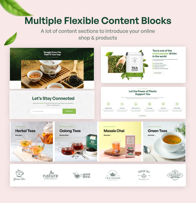Ap Teapoz Organic Tea Shop Shopify Theme #358973