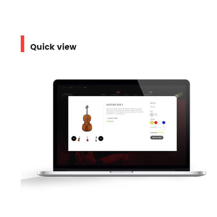 Tune Acoustic Instruments Shopify Theme #189487