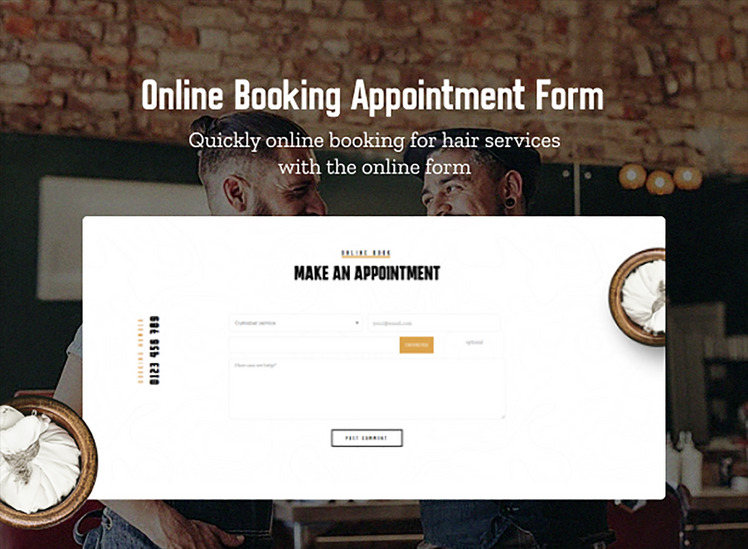 Ap Barbero Hairsalon Shopify theme #309224