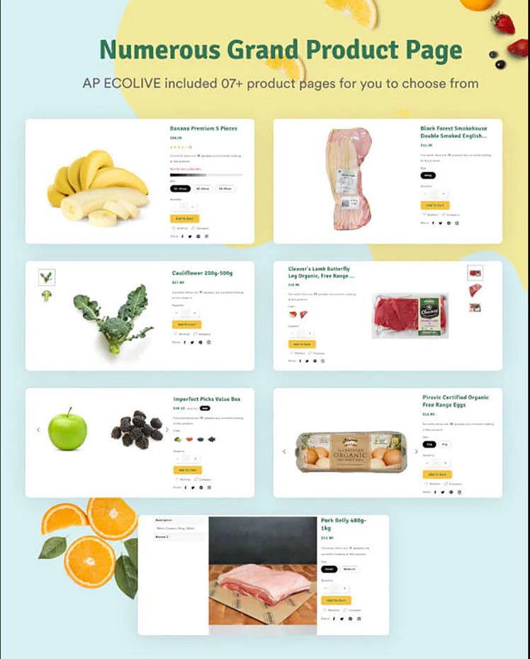 TM Ecolive Organic Food Shopify Theme #260712