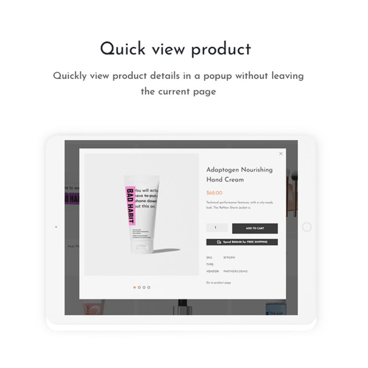 Beauty Cosmetic Responsive Store Shopify Theme #194273