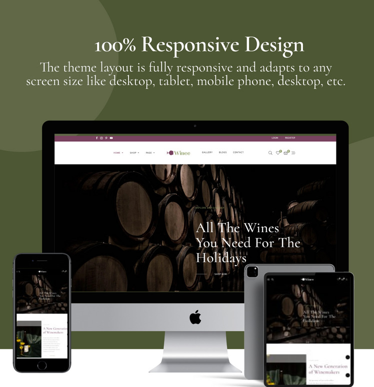 Ap Passobosco Winery Beverage Shopify Theme #377603