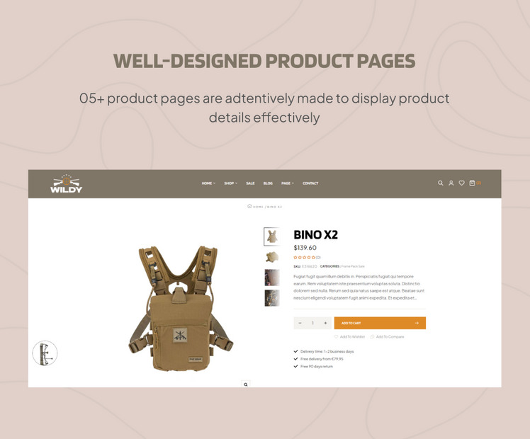 Ap Wildy Hunting Outdoor Shopify Theme #401554