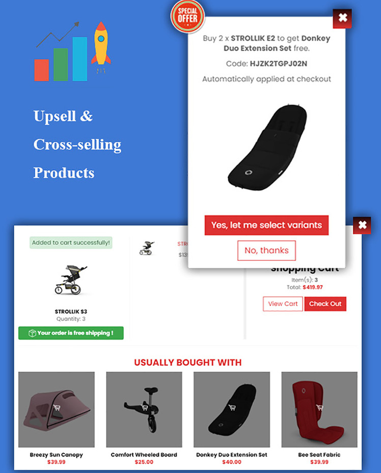 Ap Strollik Flexible Single Product E commerce Shopify Theme #261995