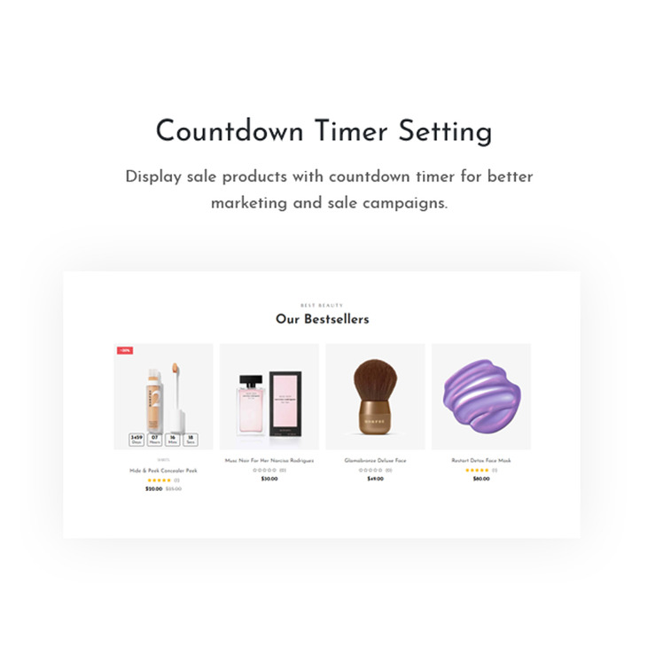 Beauty Cosmetic Responsive Store Shopify Theme #194273