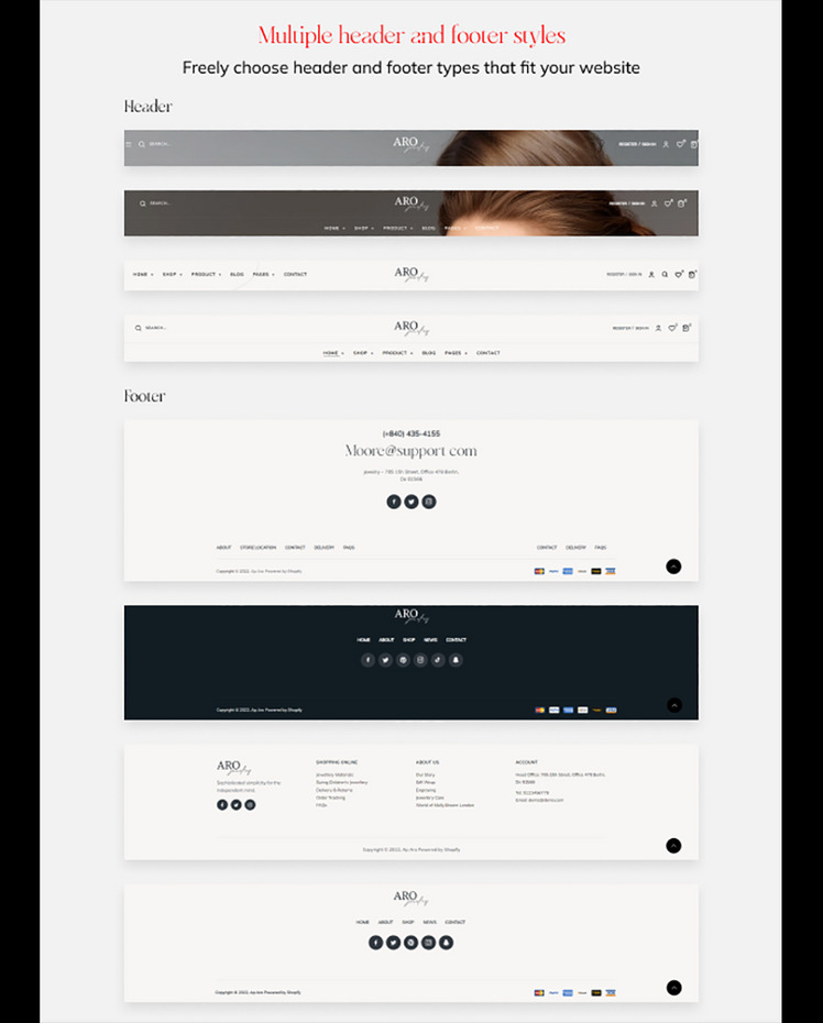 TM Aro Jewelry Store Shopify Theme #261997