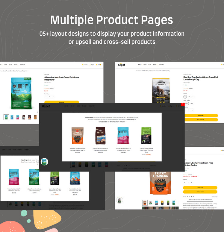 Ap Gopet Animal Pet Care Shopify Theme #347543