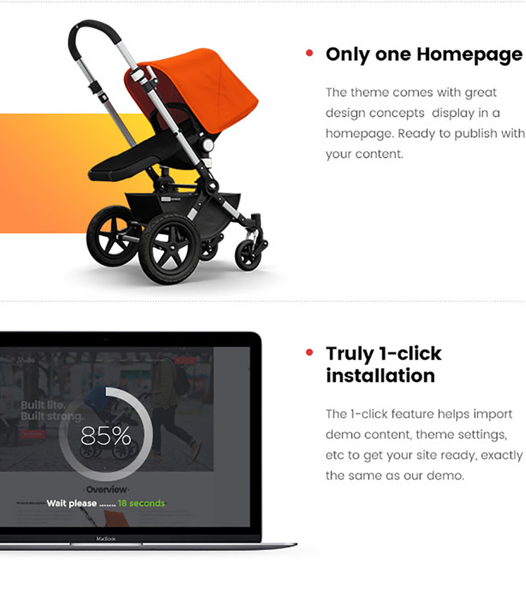 Ap Strollik Flexible Single Product E commerce Shopify Theme #261995