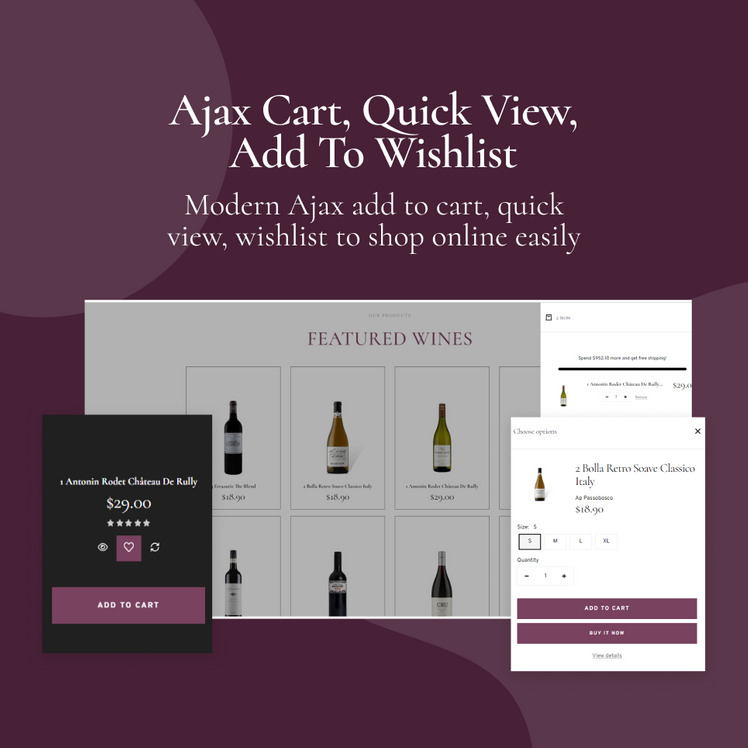 Ap Passobosco Winery Beverage Shopify Theme #377603