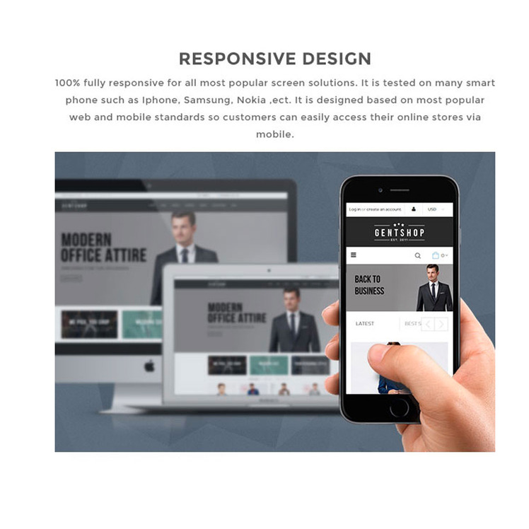 Elegant Office Men s Fashion Shopify Theme #190832