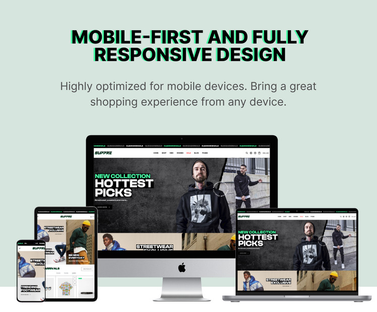 Ap Suppre Hoodies Unisex Fashion Shopify Theme #343646