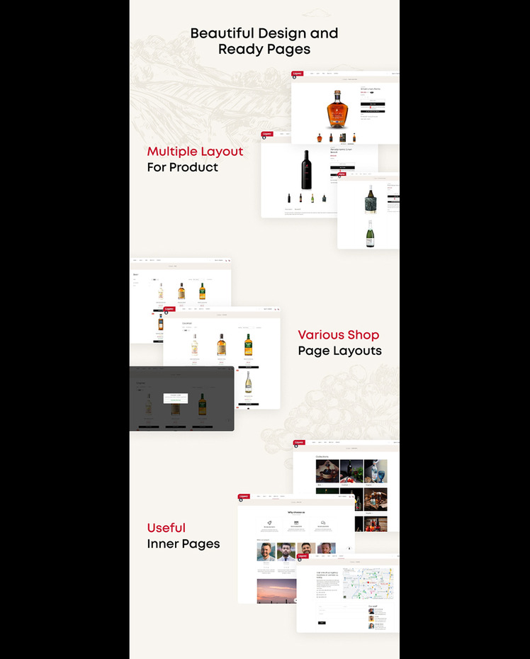Ap Liquory Wine Shop Shopify Theme #288370