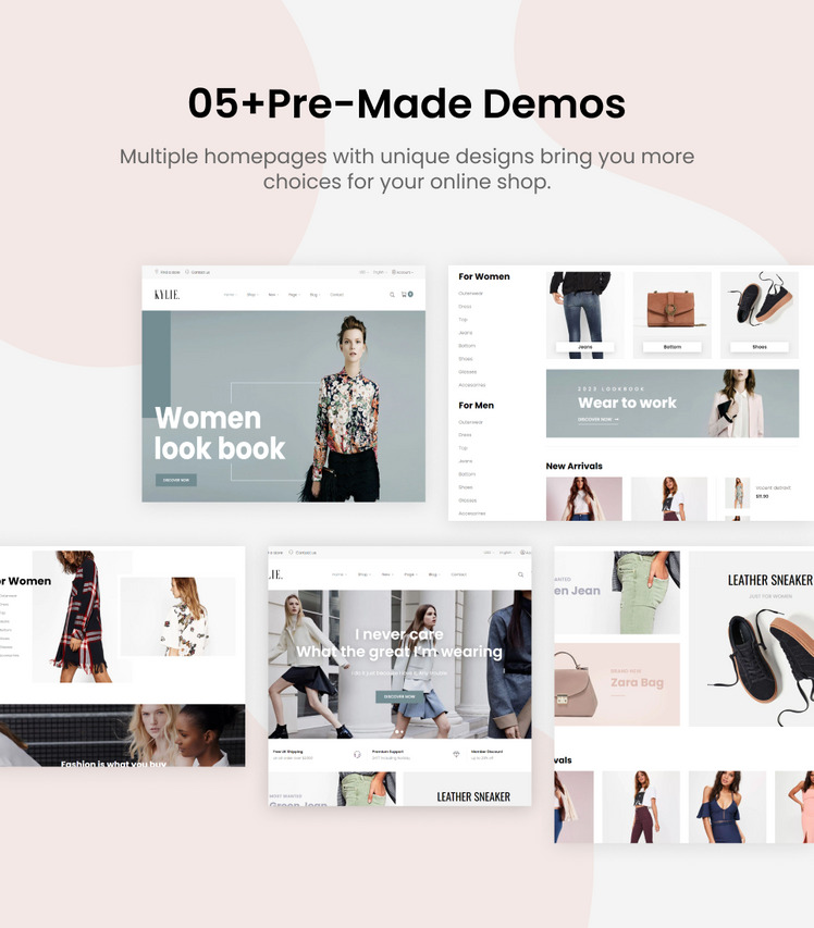 Ap Kylie Trending Fashion Shopify Theme #368673