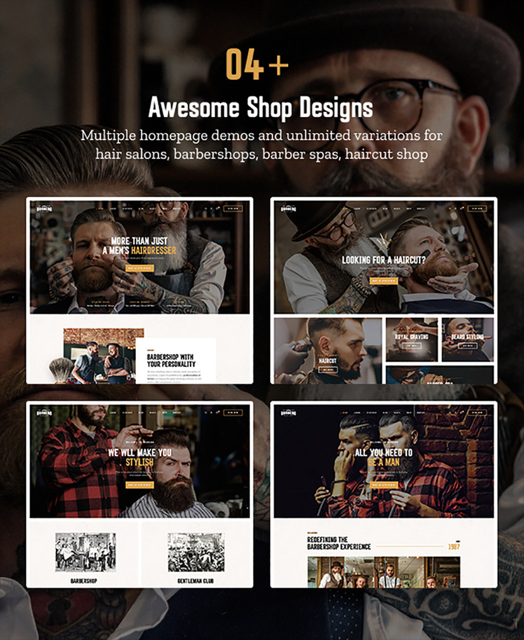 Ap Barbero Hairsalon Shopify theme #309224