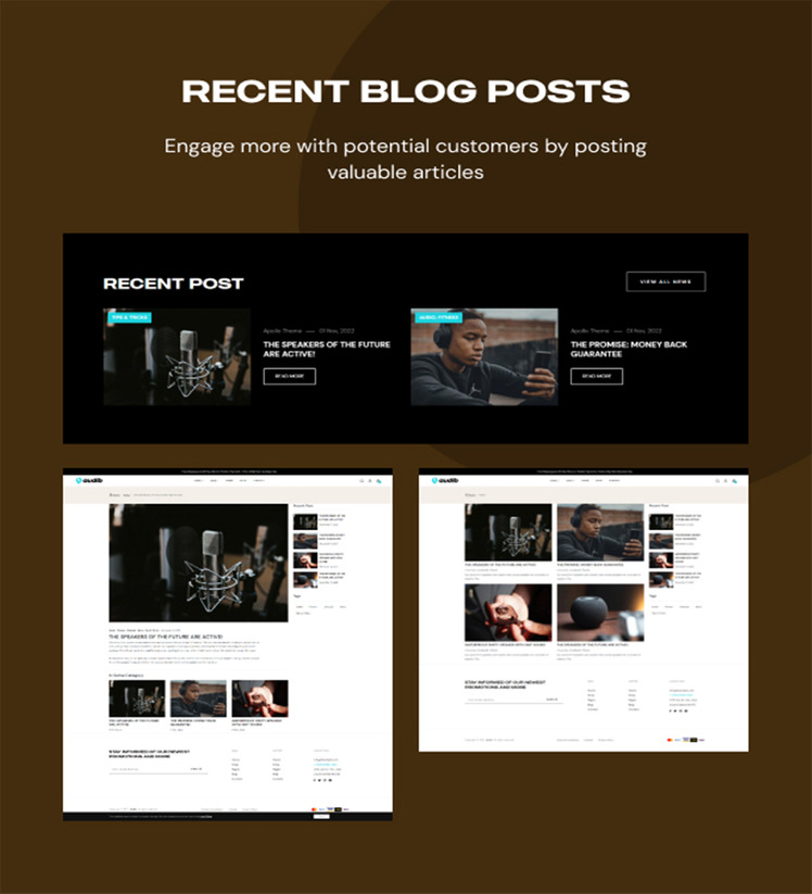 Ap Audib Speaker Audio Gears Shopify Theme #328163