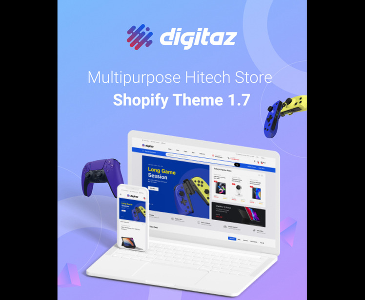 Ap Digitaz Multipurpose Hitech Shopify Theme #296381