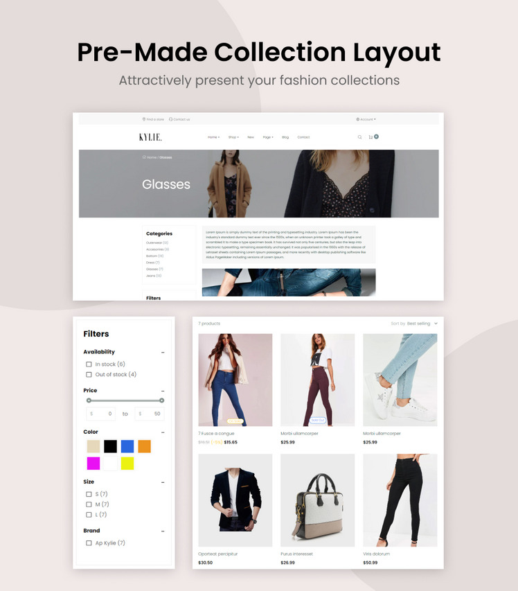 Ap Kylie Trending Fashion Shopify Theme #368673