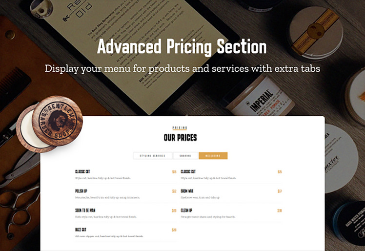Ap Barbero Hairsalon Shopify theme #309224