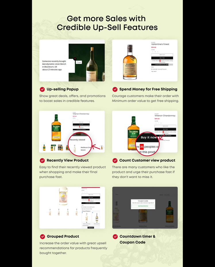 Ap Liquory Wine Shop Shopify Theme #288370