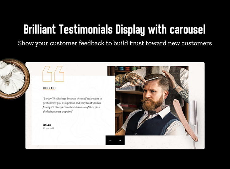 Ap Barbero Hairsalon Shopify theme #309224