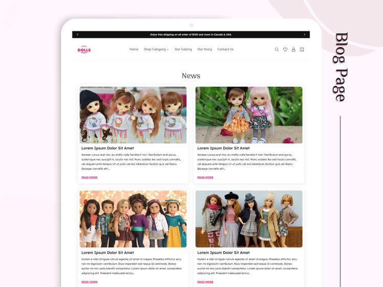 Shopify Barbie Doll Theme Shopify Kids Toys Theme Latest Shopify #299696-5