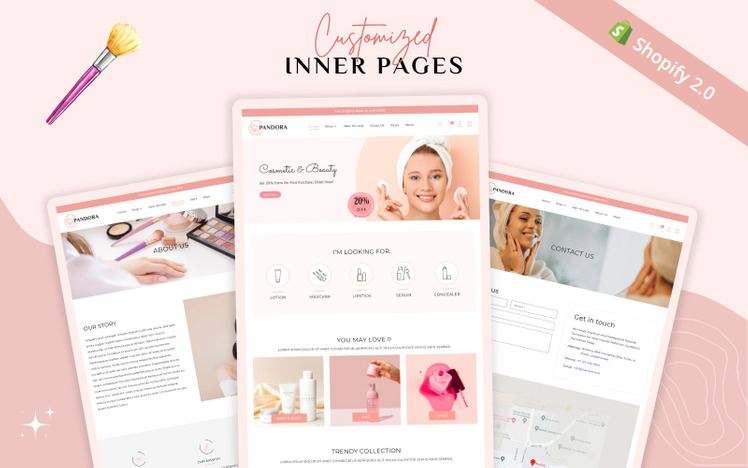 Beauty Shopify Theme SkinCare Shopify Theme Boutique Shopify Template Shopify OS #297330-13