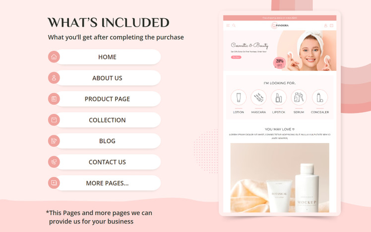 Beauty Shopify Theme SkinCare Shopify Theme Boutique Shopify Template Shopify OS #297330-12