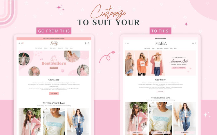 Best Shopify Fashion Theme Modern Clothing Store Shopify Themes for Clothing Shopify #293652-4