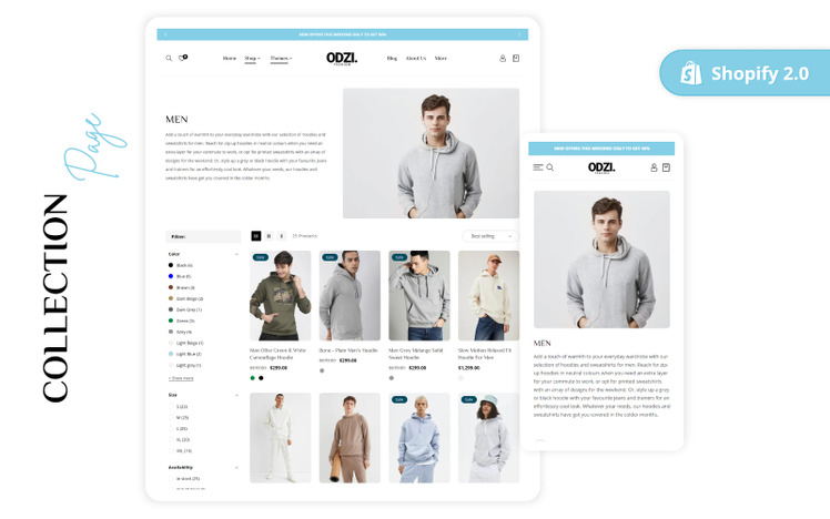 Shopify High Converting Fashion Theme Shopify Apparel Clothing Store Shopify #299695-2