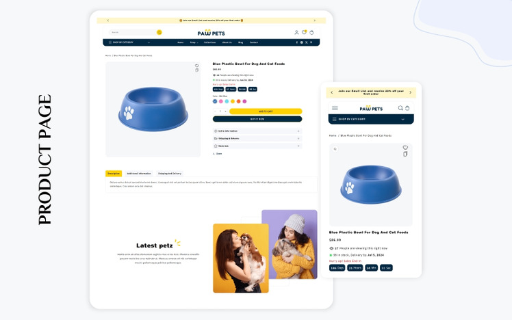 PawPets Best Shopify Pets Theme #442112-3