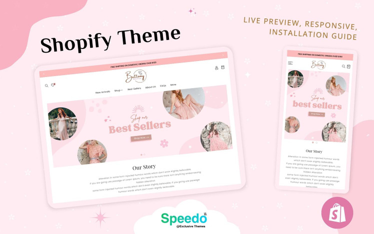 Best Shopify Fashion Theme Modern Clothing Store Shopify Themes for Clothing Shopify #293652-1