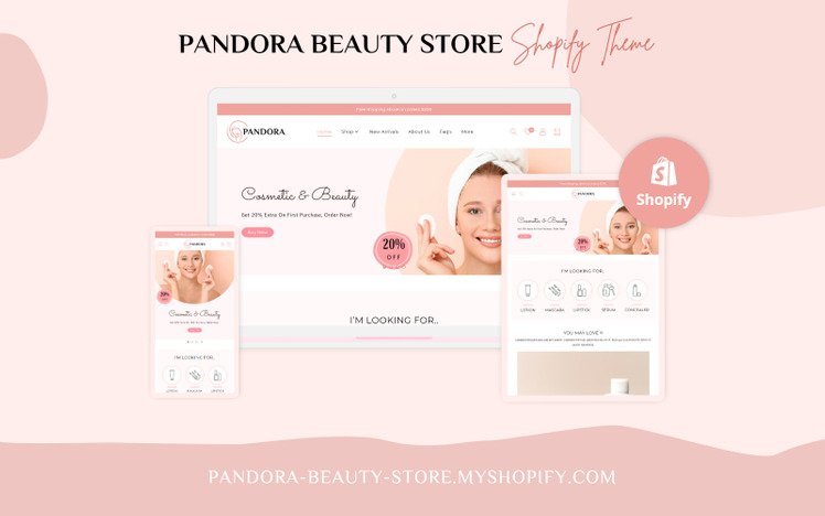 Beauty Shopify Theme SkinCare Shopify Theme Boutique Shopify Template Shopify OS #297330-15