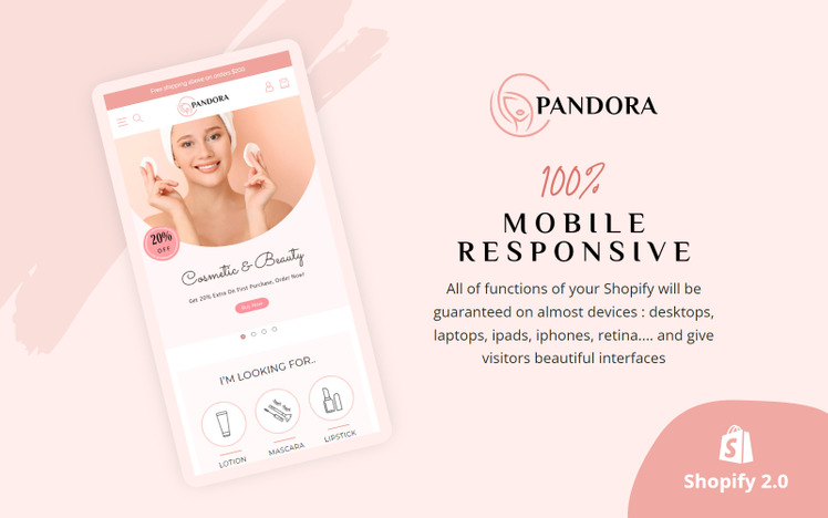 Beauty Shopify Theme SkinCare Shopify Theme Boutique Shopify Template Shopify OS #297330-11