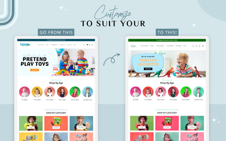 Shopify Toys Theme Shopify Dropshipping Store Shopify Kids Theme Shopify Theme OS #293653-6