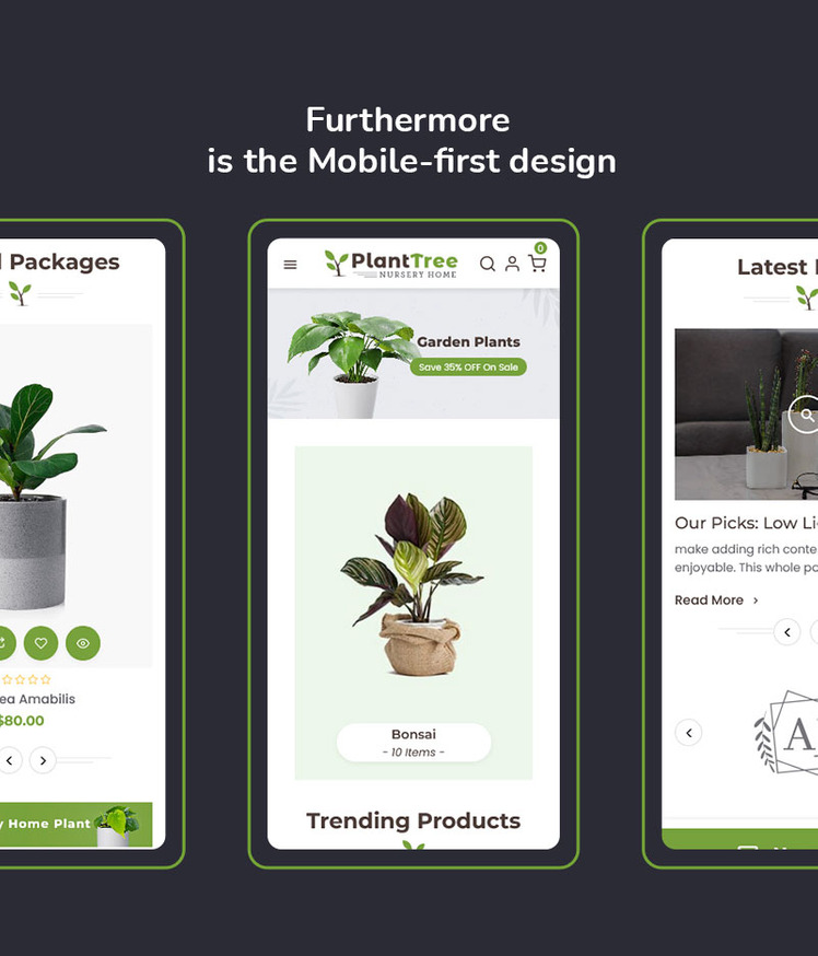 Plant Tree Plants Nursery Houseplants Shopify OS Multipurpose Theme #329809-7