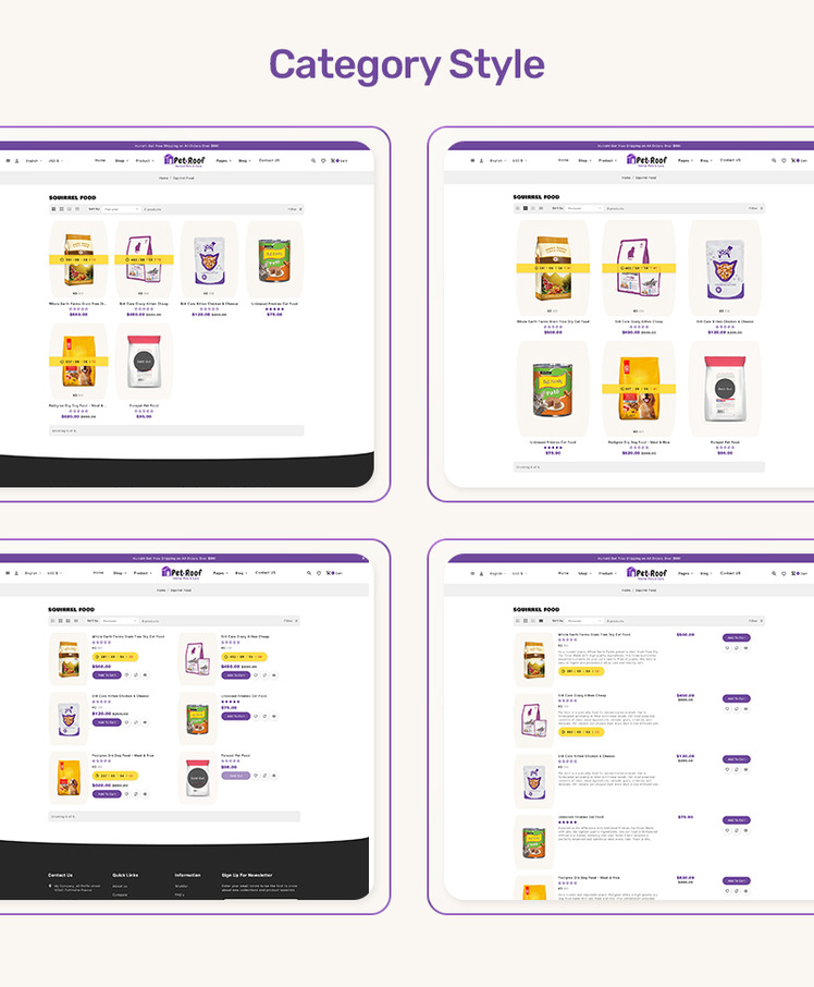PetRoof Animal Pets Care Shopify Responsive Theme #390611-5