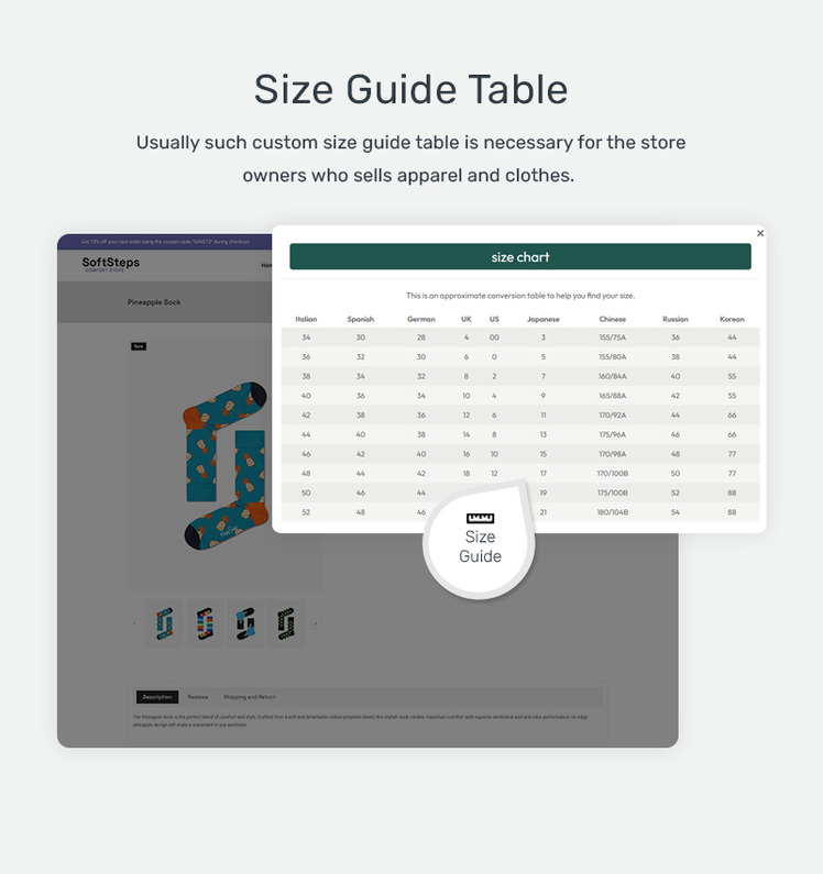 SoftSteps Minimal Shopify theme for Socks Fashion Accessories #373178-13