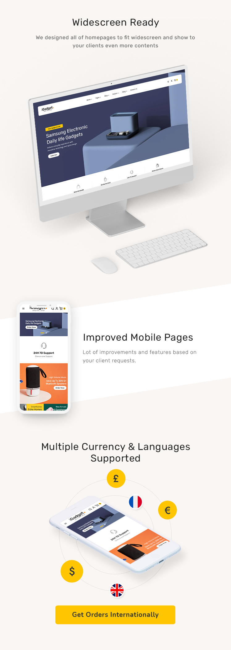 iGadget Minimal Shopify Theme For Electronics Gadgets Speakers #369812-3