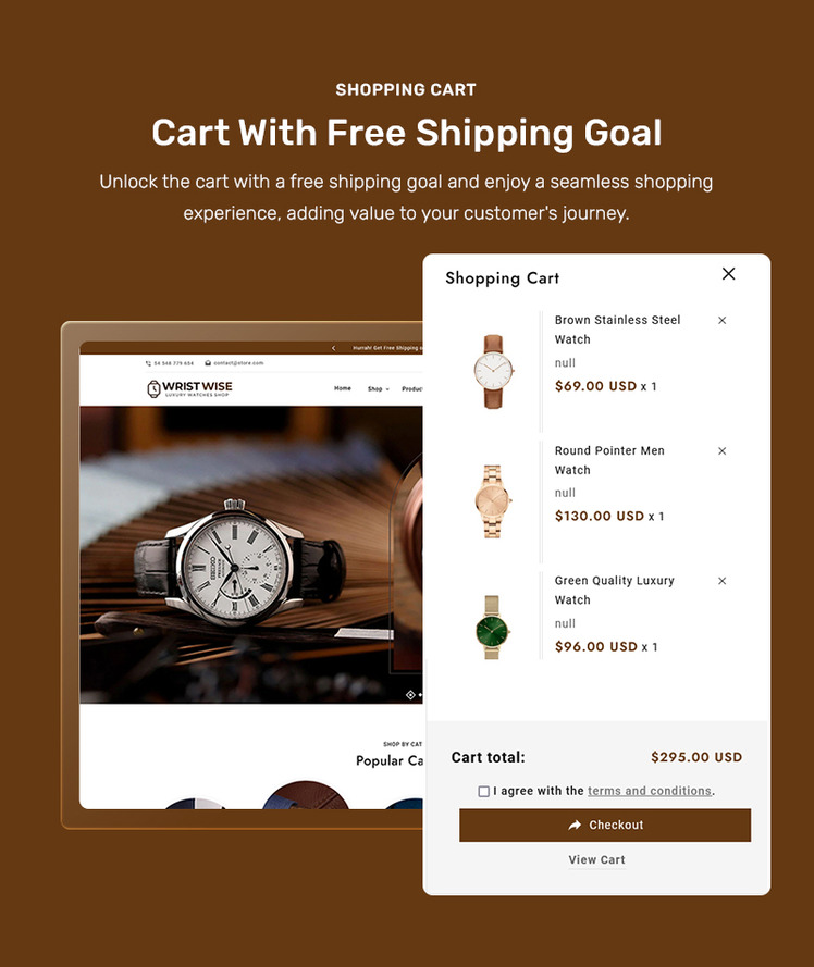 WristWise Watches Accessories Shopify Theme #385252-10