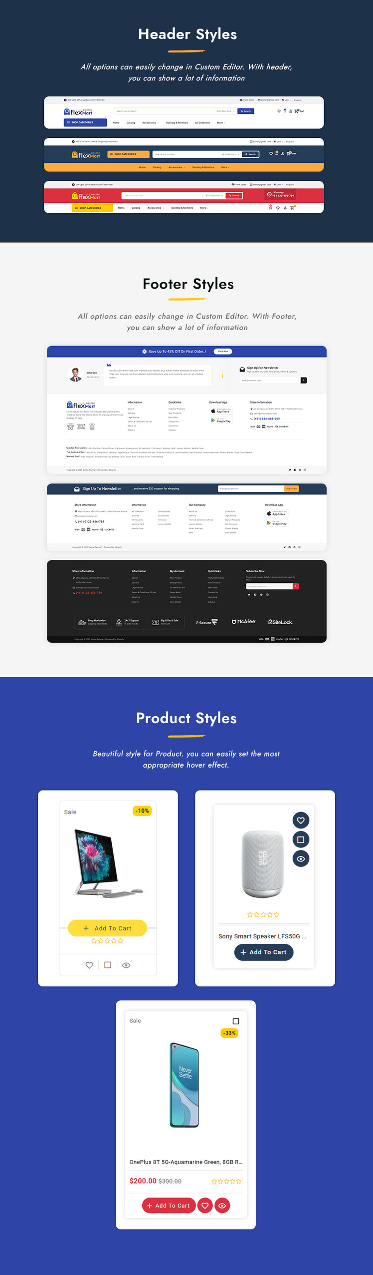 Flexmart Multipurpose Shopify Theme for Electronics Store #216146-4