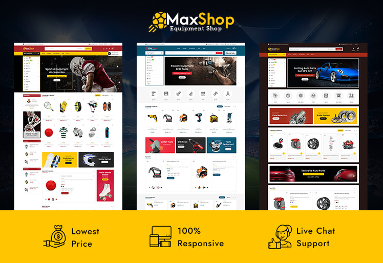 Maxshop Multipurpose Shopify Responsive Theme #202470-1